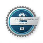 Epic Home Construction Inc Logo - Entry #1105