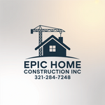 Epic Home Construction Inc Logo - Entry #1398