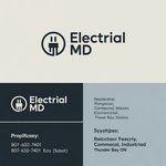 Electric M.D Logo - Entry #2654