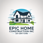 Epic Home Construction Inc Logo - Entry #1333