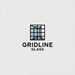 Gridline Glass Logo - Entry #900