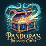 Pandora's Treasure Chest Logo - Entry #361