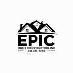 Epic Home Construction Inc Logo - Entry #1490
