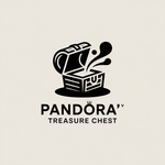Pandora's Treasure Chest Logo - Entry #206