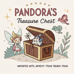 Pandora's Treasure Chest Logo - Entry #75