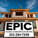 Epic Home Construction Inc Logo - Entry #1349