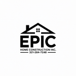 Epic Home Construction Inc Logo - Entry #1275