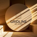 Gridline Glass Logo - Entry #664