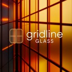 Gridline Glass Logo - Entry #840