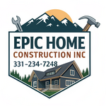Epic Home Construction Inc Logo - Entry #1933