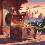 Pandora's Treasure Chest Logo - Entry #807