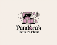Pandora's Treasure Chest Logo - Entry #22