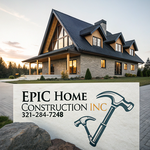 Epic Home Construction Inc Logo - Entry #1961