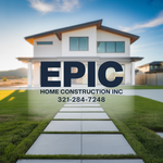 Epic Home Construction Inc Logo - Entry #1282