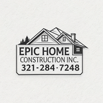 Epic Home Construction Inc Logo - Entry #1925