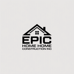 Epic Home Construction Inc Logo - Entry #1429