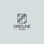 Gridline Glass Logo - Entry #596