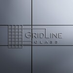 Gridline Glass Logo - Entry #1555