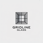 Gridline Glass Logo - Entry #536