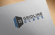 Gridline Glass Logo - Entry #125