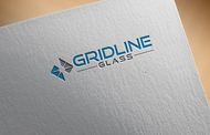 Gridline Glass Logo - Entry #383