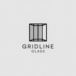 Gridline Glass Logo - Entry #582