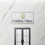Gridline Glass Logo - Entry #1677