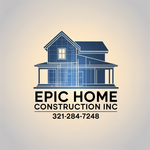 Epic Home Construction Inc Logo - Entry #2060