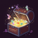 Pandora's Treasure Chest Logo - Entry #398