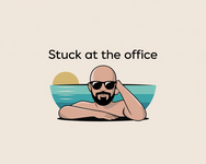 Stuck At The Office Logo - Entry #15