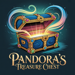 Pandora's Treasure Chest Logo - Entry #327