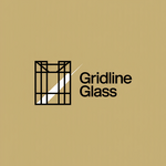 Gridline Glass Logo - Entry #1819