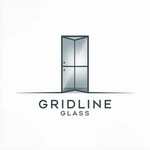 Gridline Glass Logo - Entry #633