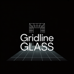 Gridline Glass Logo - Entry #986