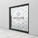 Gridline Glass Logo - Entry #1693