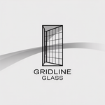 Gridline Glass Logo - Entry #567
