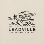 Leadville Flying Club Logo - Entry #1249