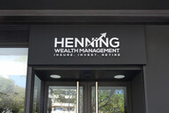 Henning Wealth Management Logo - Entry #481