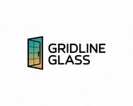 Gridline Glass Logo - Entry #49