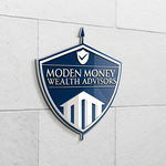 Modern Money Wealth Advisors Logo - Entry #2248