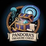 Pandora's Treasure Chest Logo - Entry #304