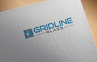 Gridline Glass Logo - Entry #382