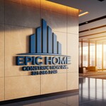 Epic Home Construction Inc Logo - Entry #1524