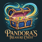 Pandora's Treasure Chest Logo - Entry #321