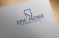 Epic Home Construction Inc Logo - Entry #1230