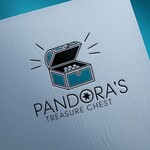 Pandora's Treasure Chest Logo - Entry #551