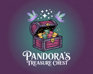 Pandora's Treasure Chest Logo - Entry #23