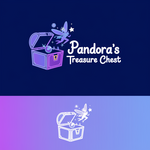 Pandora's Treasure Chest Logo - Entry #162