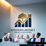 Modern Money Wealth Advisors Logo - Entry #157