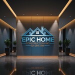 Epic Home Construction Inc Logo - Entry #1699